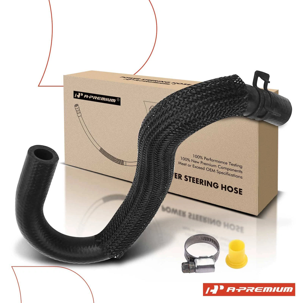Power Steering Return Line Hose Assembly for Ford Fusion Mercury Milan (2006–2012) - 6E5Z3R807AA, 3404016
