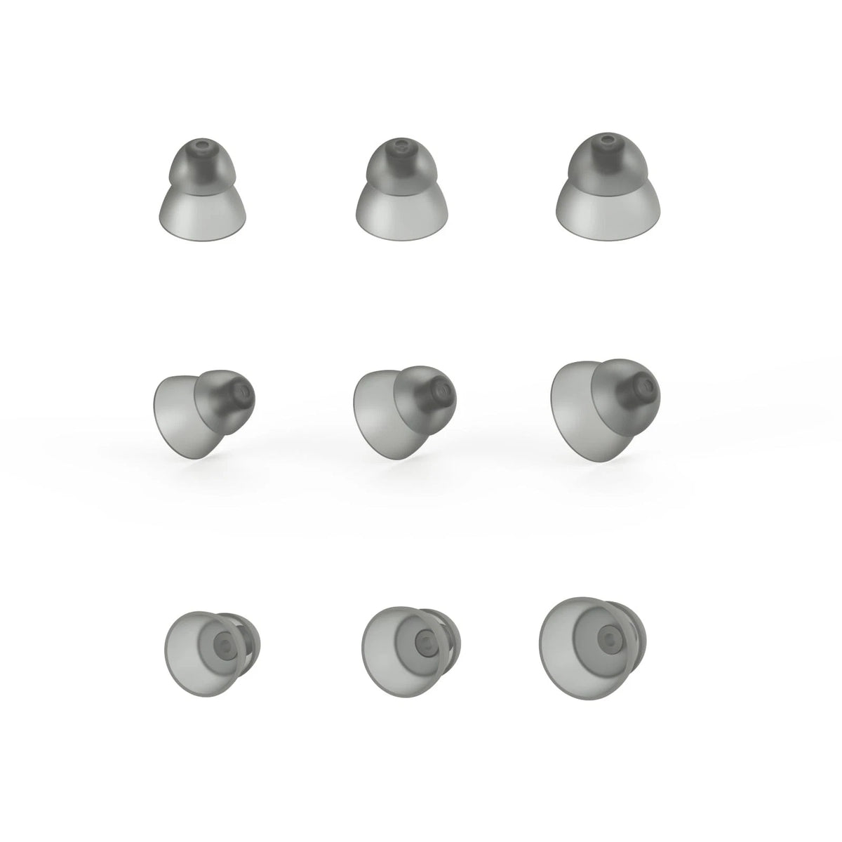 Double Layer Closed Hearing Aid Domes Trial Pack 9pcs