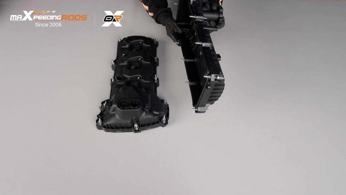 Engine Valve Cover Set for Ford Edge Explorer F-150 Flex (2011–2019) GFAUQX, BR3Z-6582-R, BR3Z-6582-H, BR3Z-6582-M, BR3Z-6582-P