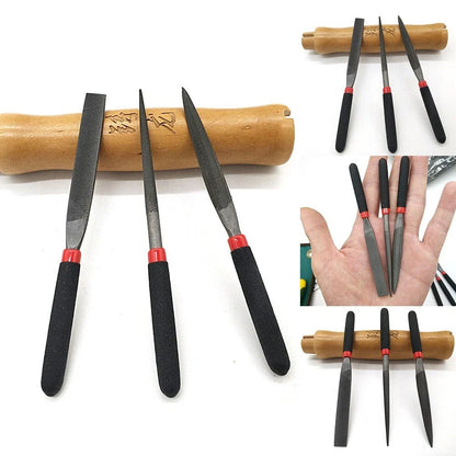 3 Steel Needle Files for MINI
