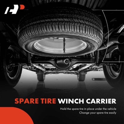 Spare Tire Winch Carrier for Dodge Durango (2004–2009) Chrysler Aspen (2007–2009) 2113699AE, 52113699AC, 52113699AD, 52113699AE, 52113699AF, 924-534