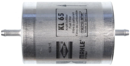 Mahle Fuel Filter with 2 Push-on Fittings 75mm for Mercedes R129 W140 W202 W210