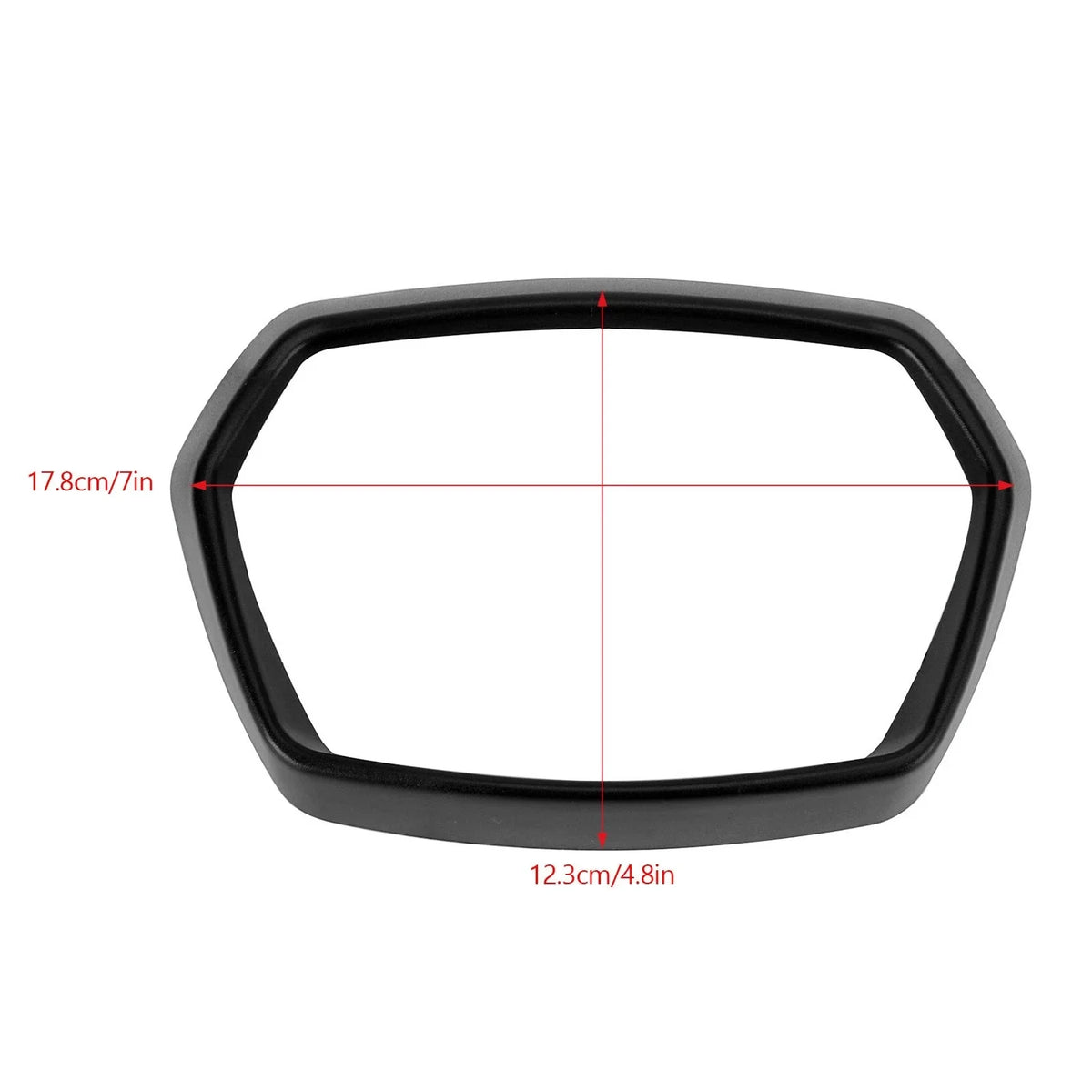 Headlight Bezel Trim Rim Cap Guard for Vespa Sprint 150 (2016–2022) Black