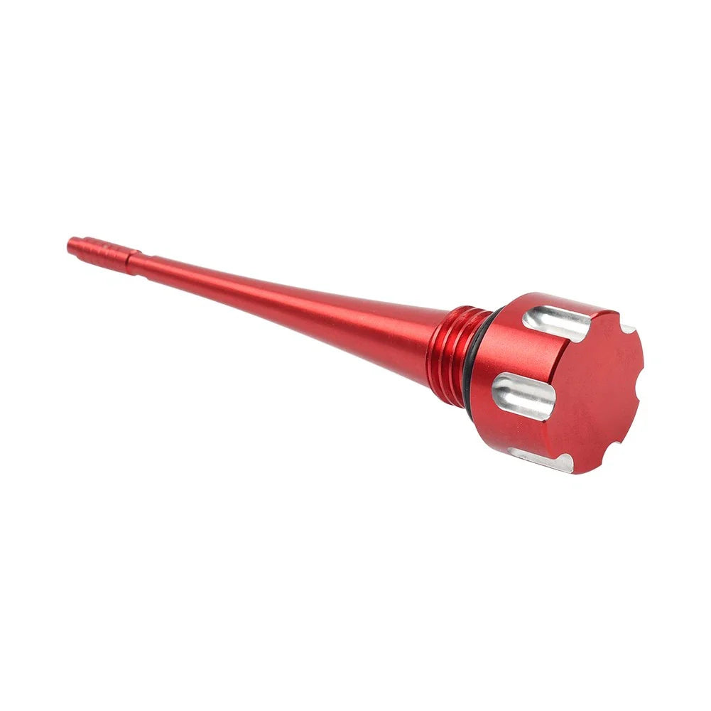 CNC Oil Dipstick Red for Lifan YX 125cc 140cc Engine Pit Dirt Bike