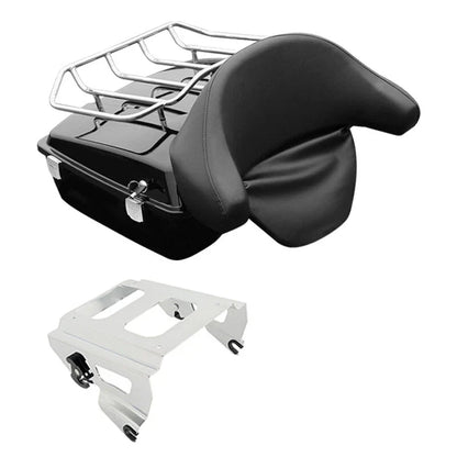 Chopped Tour Trunk Backrest Rack for Harley Electra Glide (2009–2013)