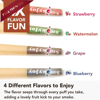 Set of 4 Pre Rolled Pop Cones for Rolling Papers 1 1/4 Size