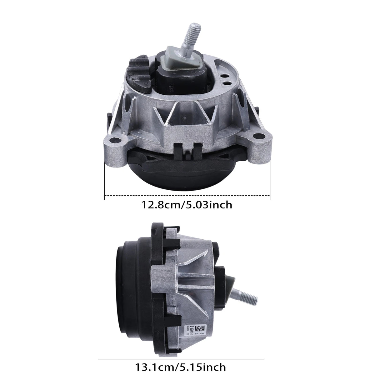 2X Engine Motor Mount for BMW 228i 230i 320i 328d 330e (2014–2021) - 22116856183, 22116856184
