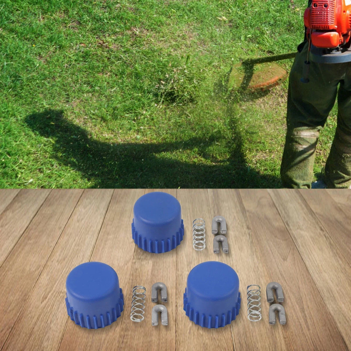 Trimmer Head Repair Kit 3 Pack for 123L 224L (Fits T35, Springs, Eyelets)