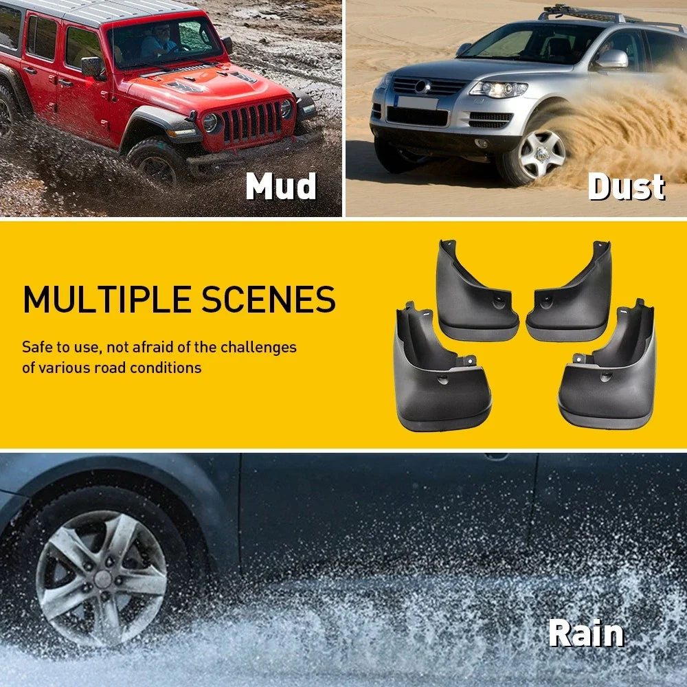 Mud Flaps Splash Guards for Toyota Corolla Sedan (1993–1997)