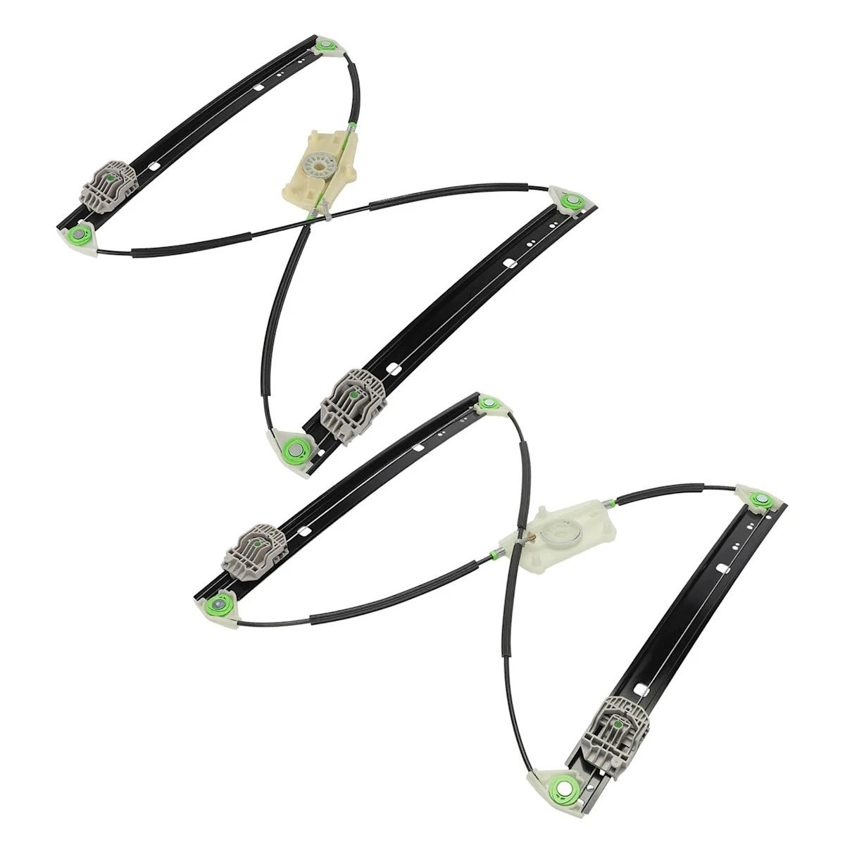 Set of 2 Window Regulators for Audi Q7 (2015–2020) 18070352, 4L0839461A, 4L0839461D