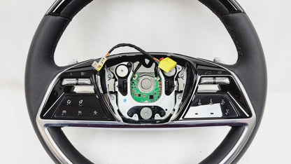 Steering Wheel for Cadillac Escalade (2025–2026) Black w/Chrome Paddle Shifters 85788706