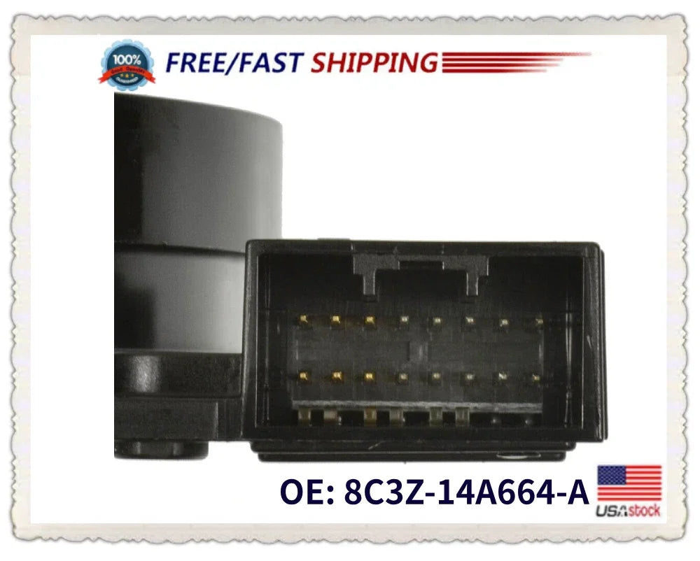 1Pc Clock Spring 8C3Z-14A664-A for Ford F250 F350 Super Duty (2008–2010)