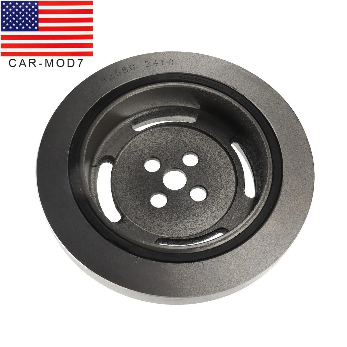 Crankshaft Damper for Dodge Ram Cummins 5.9L (1989–1998.5) 3911422, 3914454