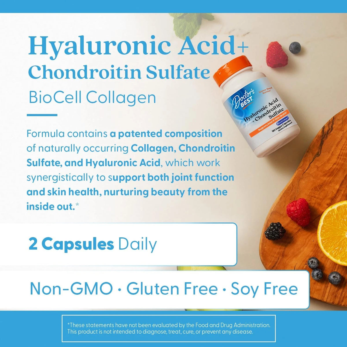 Hyaluronic Acid 180 Count for Doctor's Best