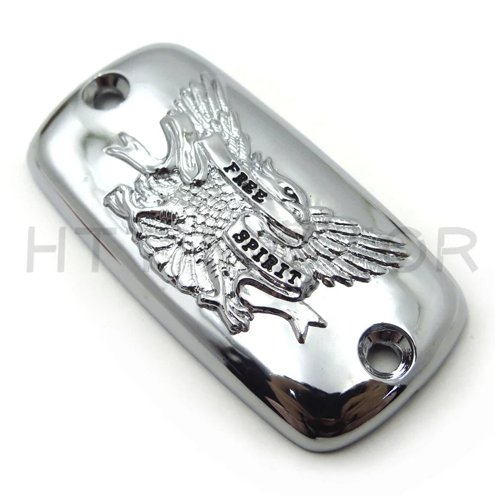 Chrome Brake Fluid Reservoir Cap Cover for Honda VTX1800 (2002–2012)