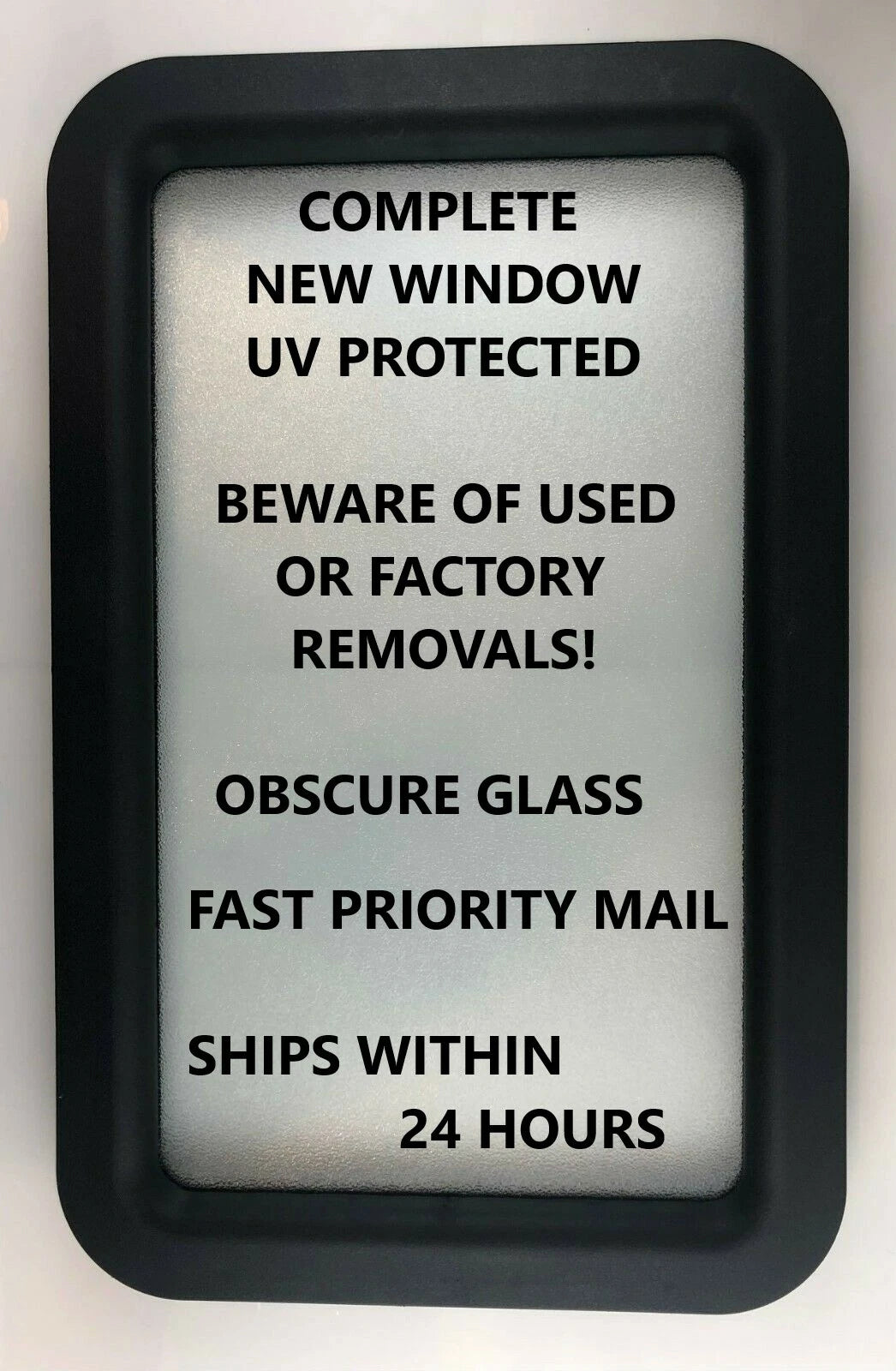 Bias Entry Door Window for RV Camper Travel Trailer (5th Wheel)