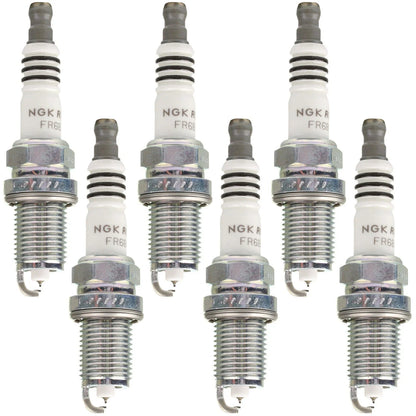 Set of 6 NGK 95159 Ruthenium HX Spark Plugs for Audi Chevy Dodge Jeep Lexus RAM