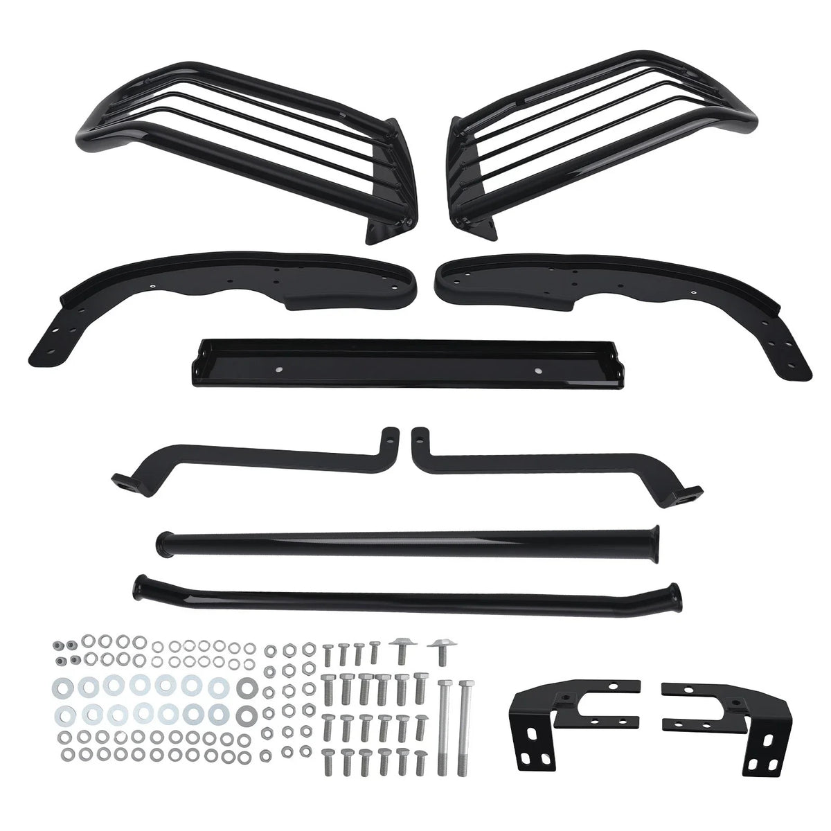 Steel Front Bumper Bull Bar Guard for Toyota Tacoma (2005–2015) Black