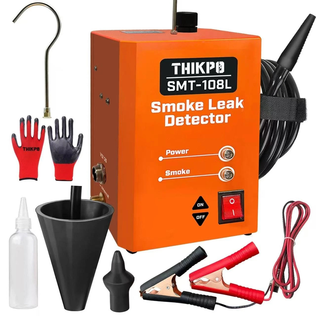 Smoke Machine Leak Tester 12V with Adapters Kit for Automotive Diagnostics
