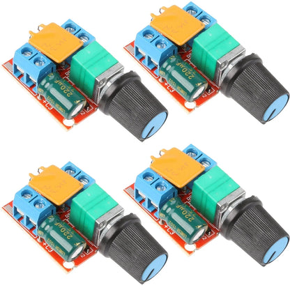4PC PWM Speed Controller for Mini DC Motors (3V-35V) LED Dimmer