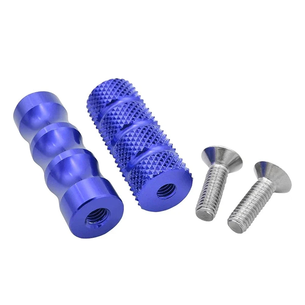 M6 6mm Foot Peg Gear Shift Brake Lever Toe Peg Pedal for Universal Motorcycle
