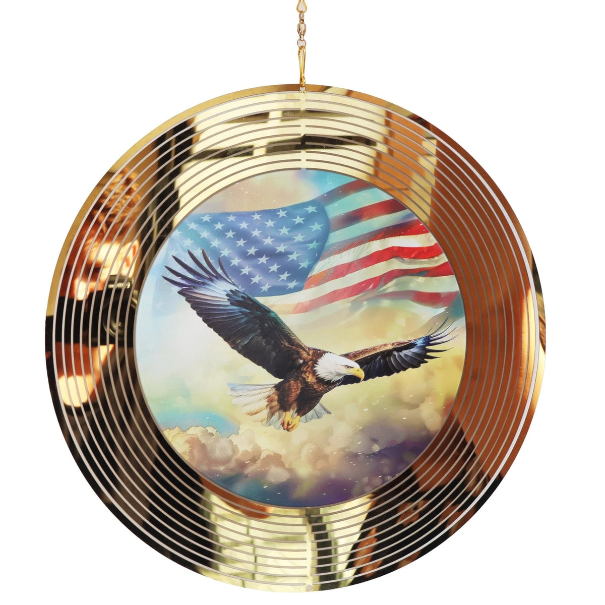 3D Wind Spinner 12" for Large Stainless Steel Eagle (No Part Numbers)