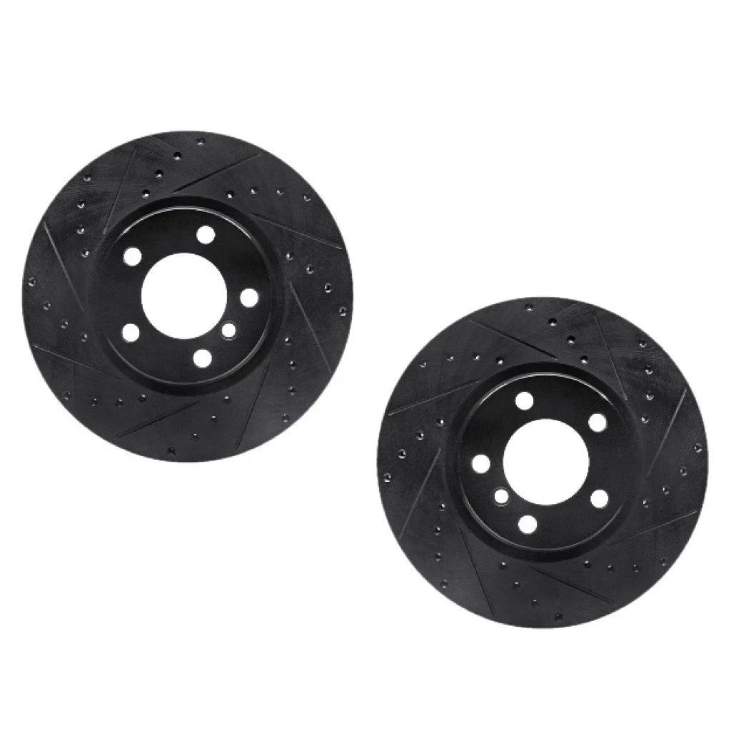 Rotor Set for BMW 428i (2014–2015) | Drilled and Slotted | ALX-PAU-DF-8002-31008-CLA3