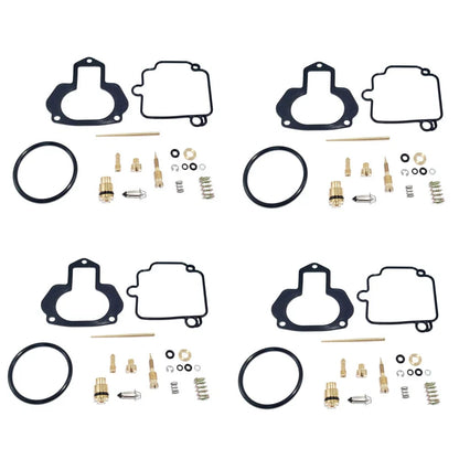 4X Carburetor Repair Kit for Yamaha Warrior 350 YFM 350X (1988–2004)