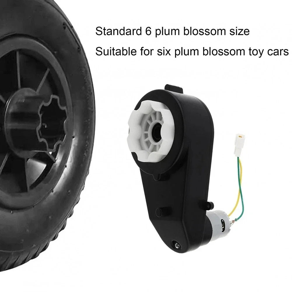 24V RS555 DC Motor Gearbox 40000RPM for Toy Vehicle Drive Systems