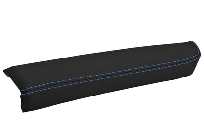 Set of 2 Front Door Armrest Panel Covers for Nissan 350Z (2003–2005) Blue Stitch