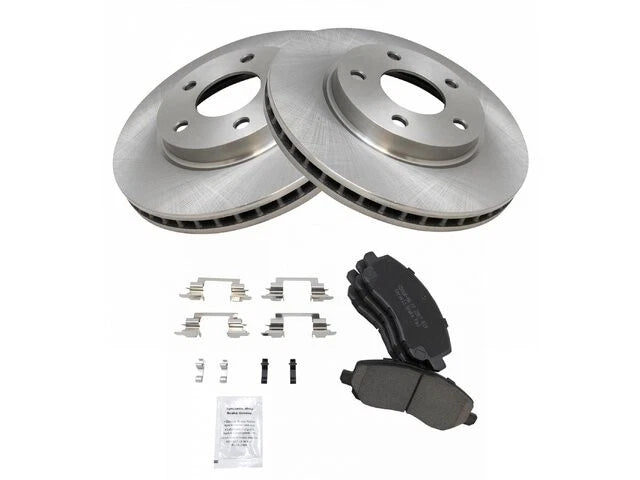 Brake Pad and Rotor Kit for Mitsubishi Lancer (2008–2017) 53786RNRS