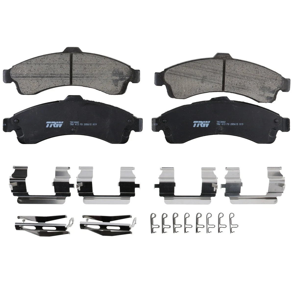 Front Brake Kit 325mm Rotors TRW Pro Ceramic Pads for Buick Chevy GMC Isuzu Saab