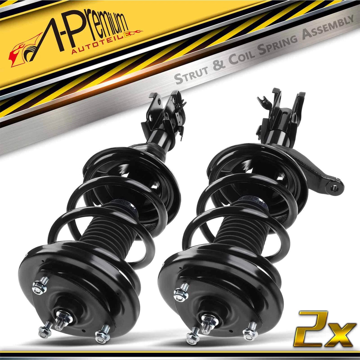Front Strut Assembly w/ Coil Springs for Honda Element (2007–2011) 2331632L, 2331632R