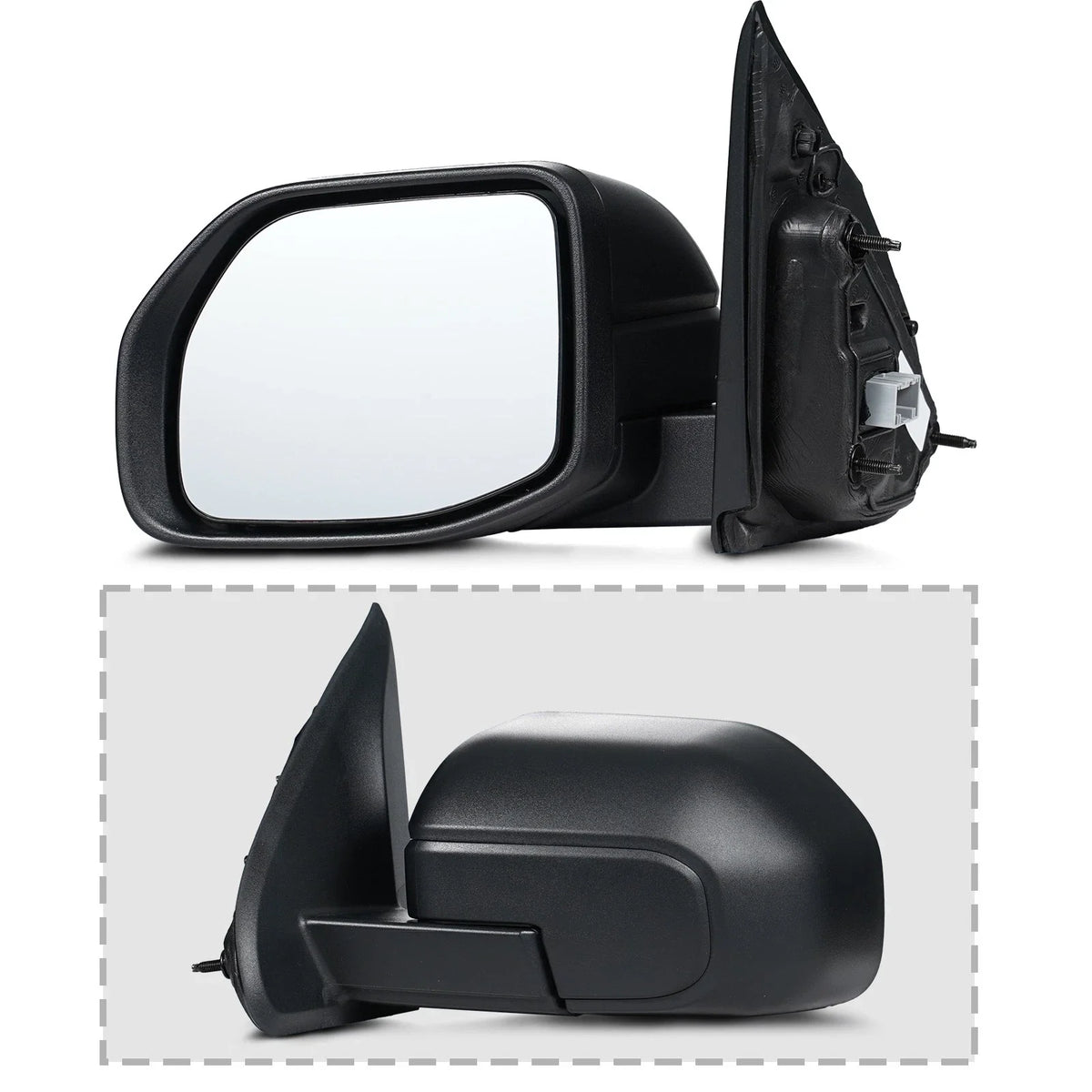 Side Mirror for Ford Maverick (2022–2024) Manual Fold Textured Left 0 Pin