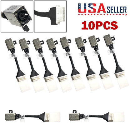 10Pcs DC Jack Port Connector for Dell Latitude 3410 3510