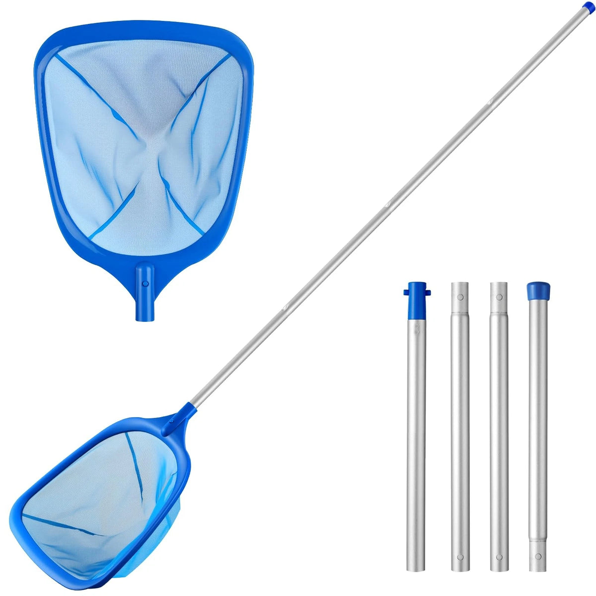 Pool Skimmer Net for Universal Use (Deep Leaf, Reinforced Frame)