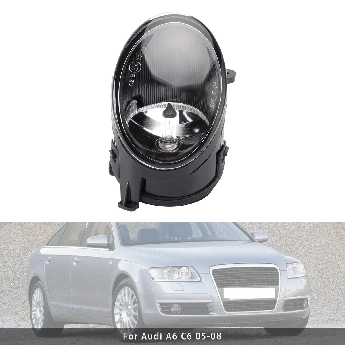 Right Front Bumper Fog Light for Audi A6 C6 (2005–2008) 4F0941700