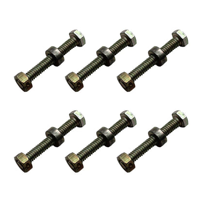 6X Shear Pin with Nut & Spacer for Allis Chalmers