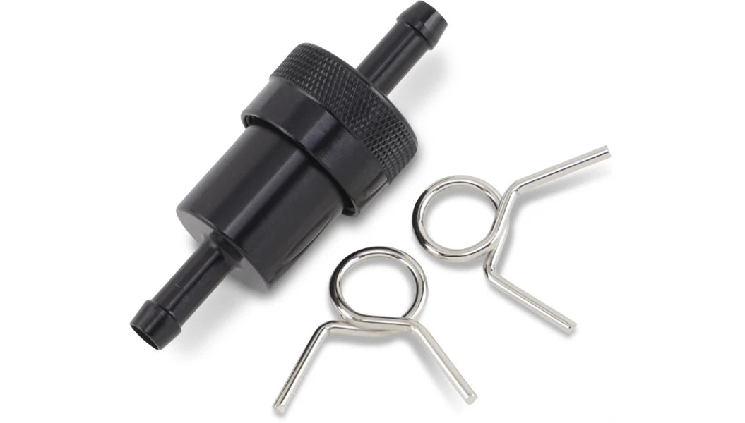 CNC Anodized Black Aluminum Fuel Filter for (14-34432)