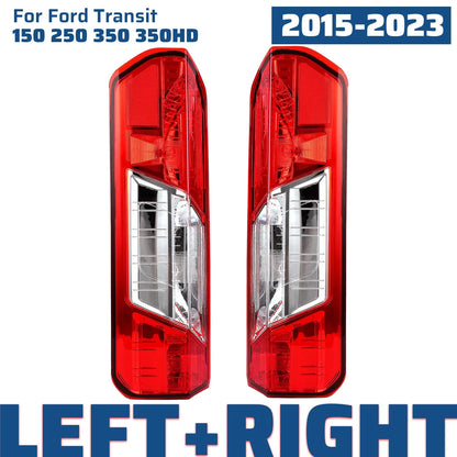 Pair Rear Tail Light Lamp for Ford Transit 150 250 350 (2015–2024)