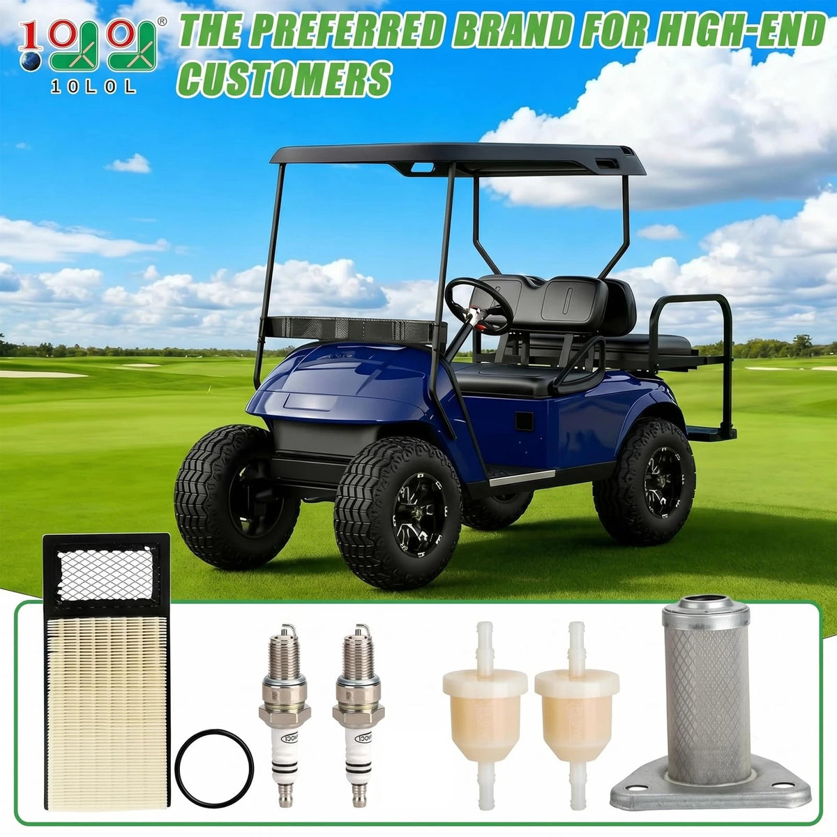 Tune Up Kit for EZGO TXT Medalist Golf Cart (4 Cycle)