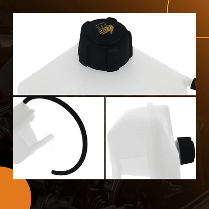 Coolant Reservoir Tank for Nissan QASHQAI (2007–2013) with Cap Hose