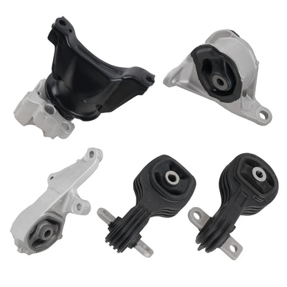 5Pcs Engine Trans Mount for Honda CR-V 2.4L (2015–2017) GQ2YHW, 9966, 9840, 9798, 9796