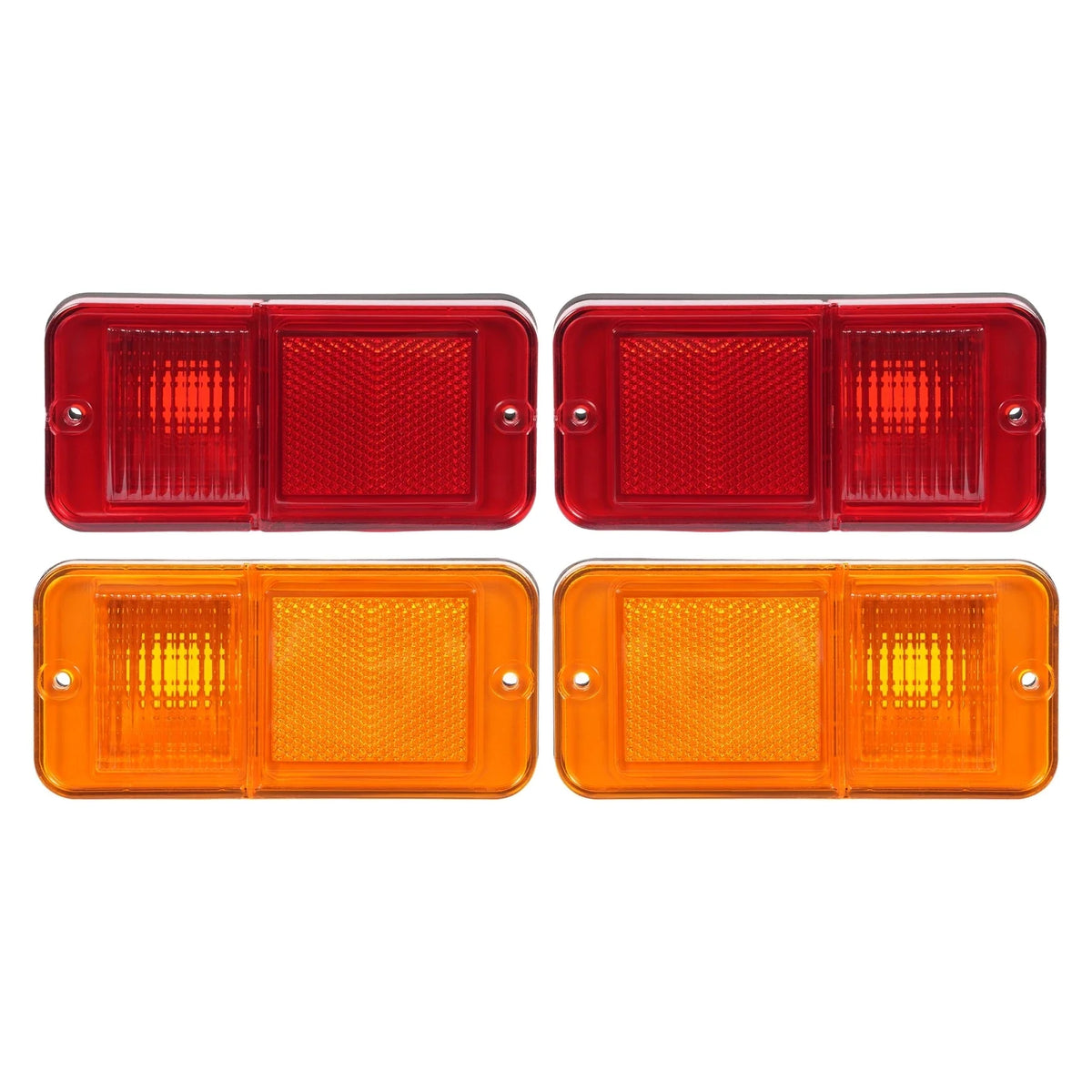 Set of 2 Side Marker Lights for Chevy GMC C/K Pickup Suburban (1968–1972)