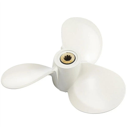 7.5 x 8 Boat Propeller for Yamaha (4A/5C/F4AHP) 9 Tooth 6E0-45941-00-EL RH