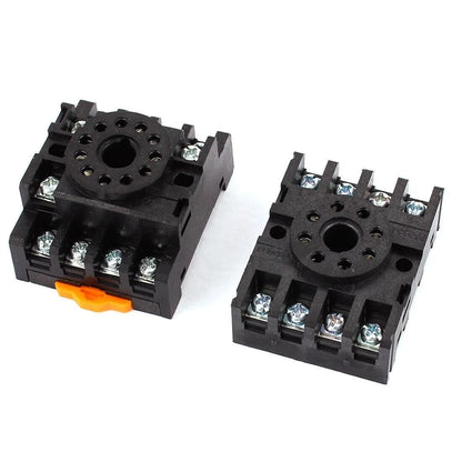 5Pcs 8 Pin Power Timer Relay Socket Base Holder for JTX-2C DH48S