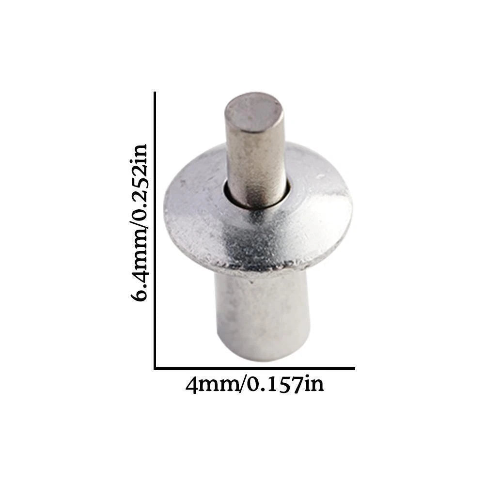 200 PCS Aluminum Drive Rivets for Universal Applications