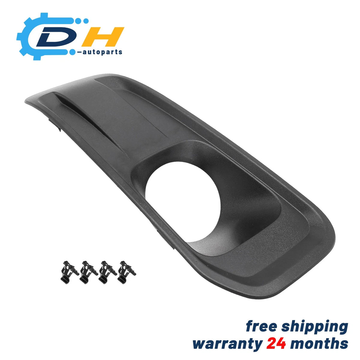 LH Fog Lamp Light Bezel Trim Filler for Ford Super Duty (2023–2025) PC3Z-17C755-AA