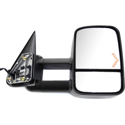 Set of 2 Tow Mirrors for Silverado GMC Sierra (2003–2007) Power Heated LED