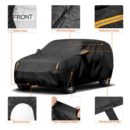 Large SUV Car Cover Waterproof Outdoor Protection (2010–2023)